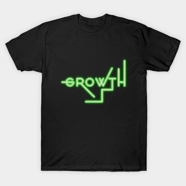 Neon Growth T-Shirt by BeTornado